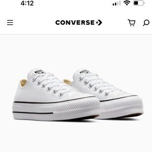 Almost Brans New Chuck Taylor All Star Lift Platform Sz Womens 8.5